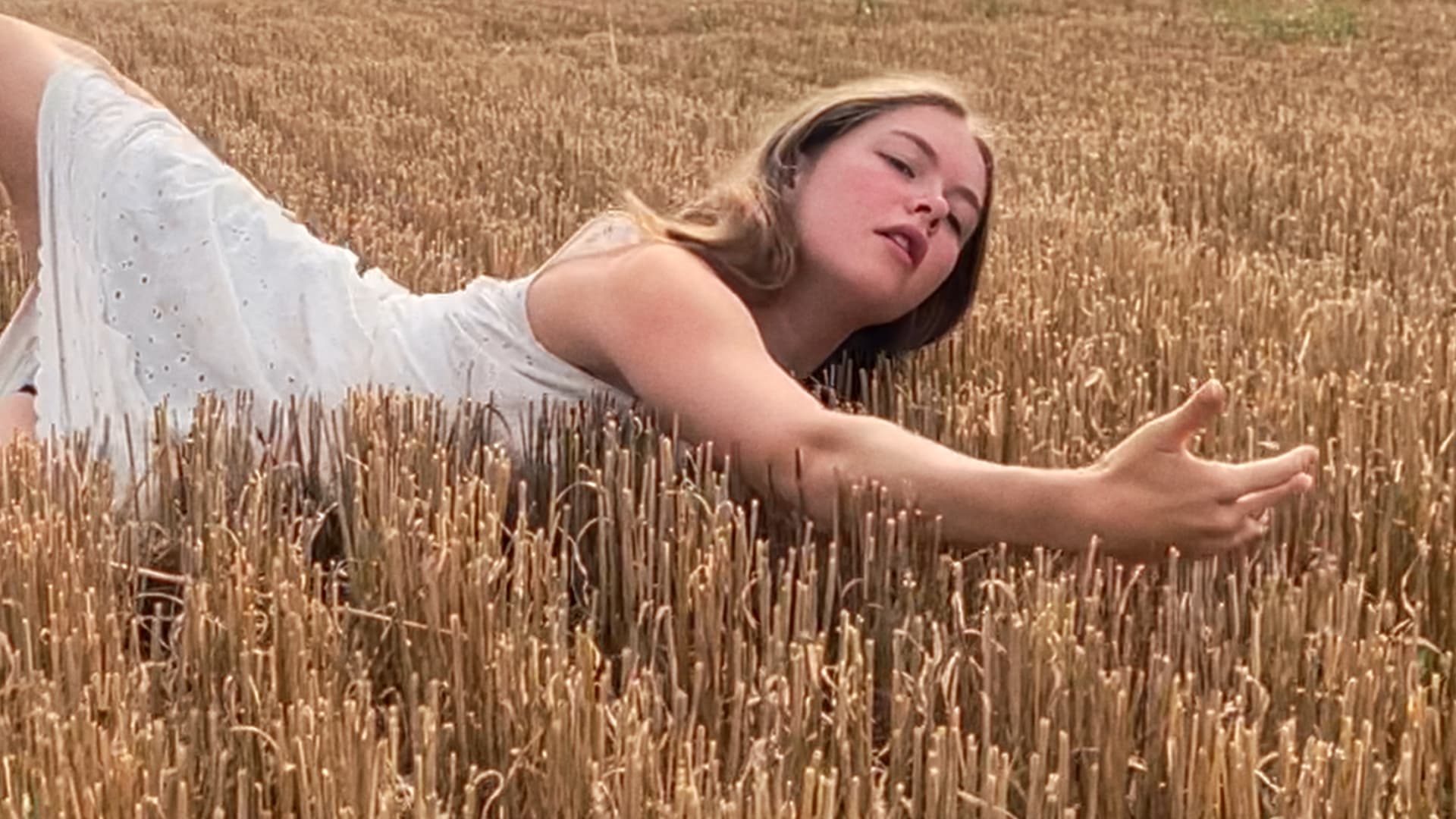 EMily in Cut feild.